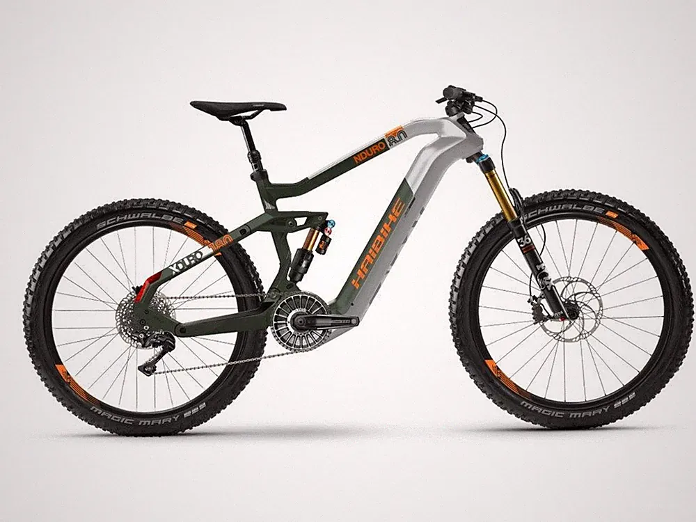 27.5 Zoll HaiBike Xduro Nduro 8.0 i630Wh Carbon Fully 11 Gang XT Flyon Gr.S