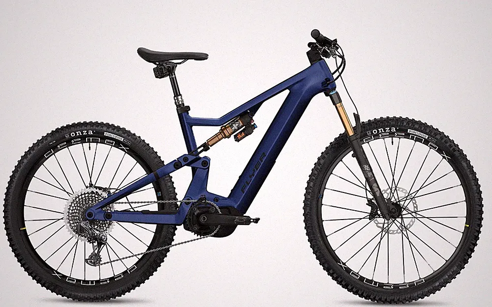 29/27" FLYER Uproc X 6.10 FS Fully 12K Deore Pedelec 750Wh Panasonic 95Nm E-MTB