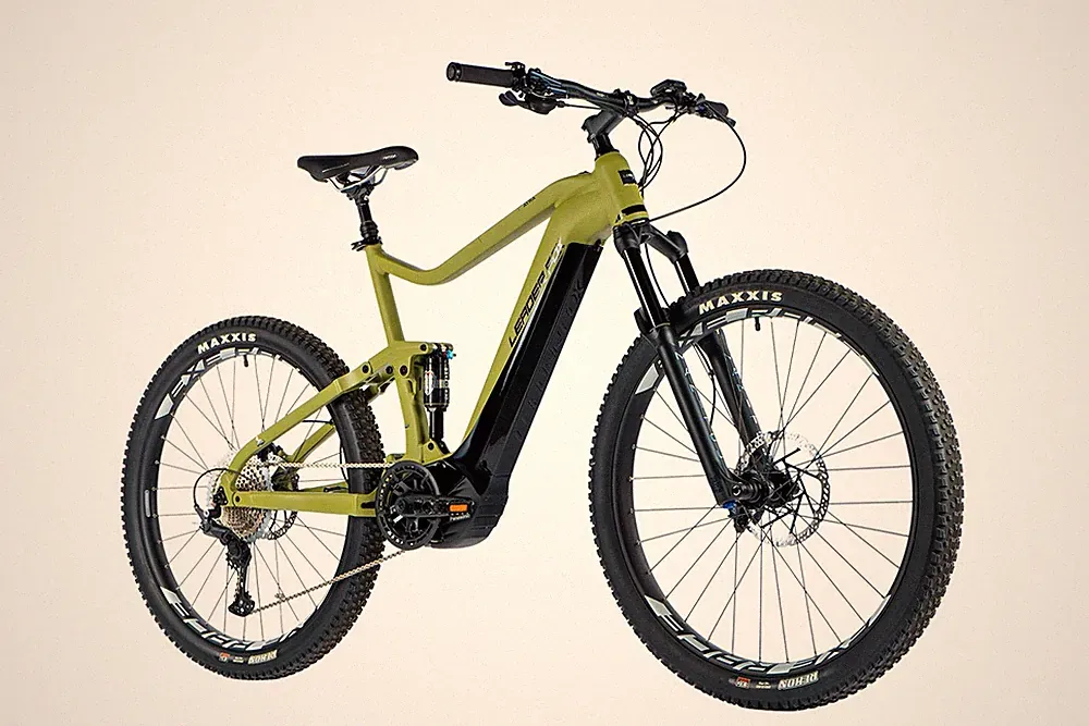 29 Zoll LEADERFOX Ayra E-Bike PANASONIC GX ULTIMATE 95Nm 720Wh Fully oliv RH50