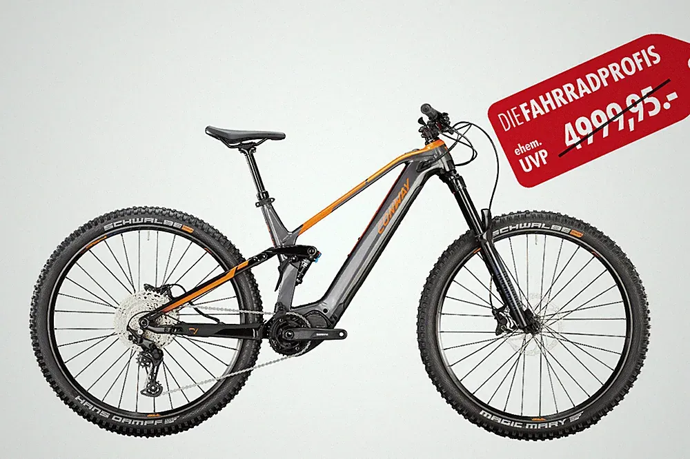 Conway eWME 3.9 eMTB EP8 Mountainbike Full Suspension Trail Fully E-Bike 29 Zoll