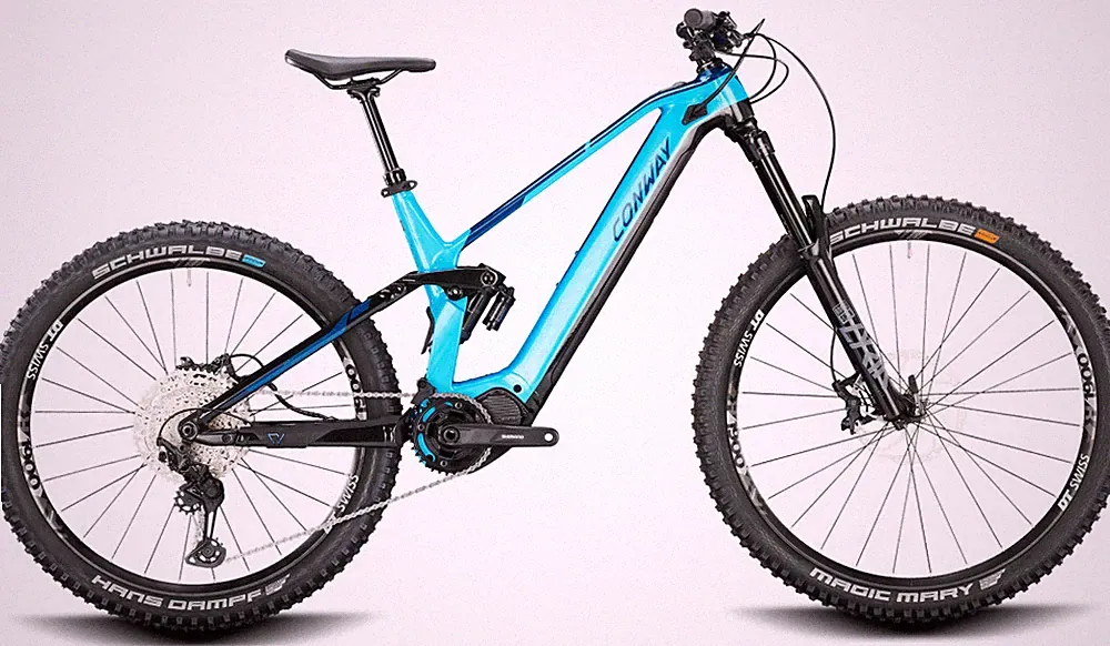 CONWAY eWME 5.9 MX 720Wh Shimano EP8 85Nm E-MTB Enduro Fully 29“ 12K 2023 NEU