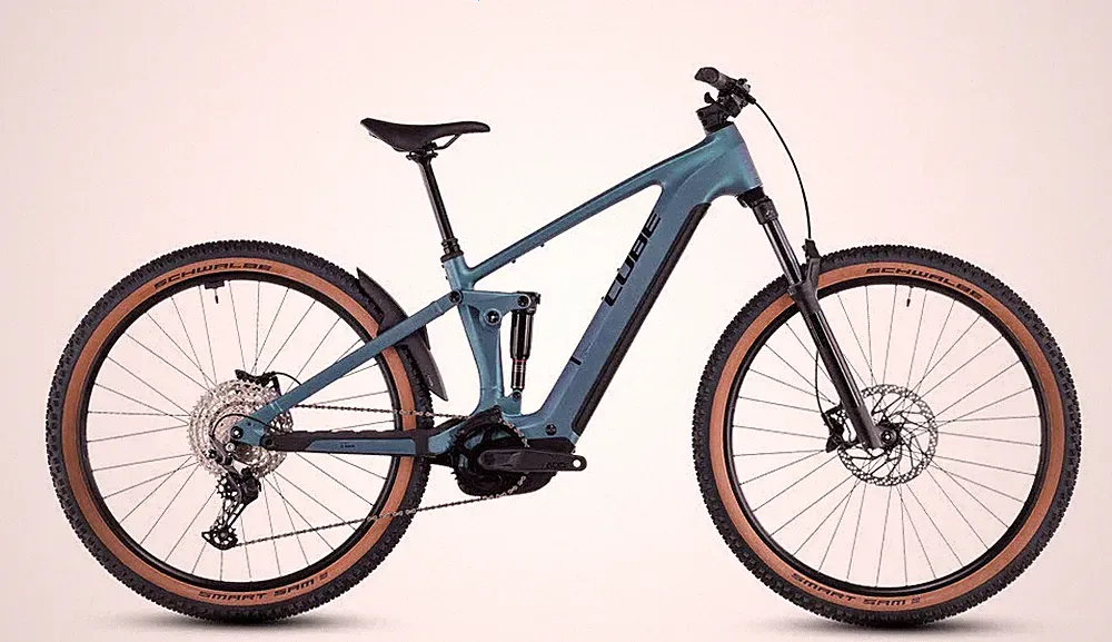CUBE Stereo Hybrid ONE22 Race E-Bike Fully smaragdgrey´n´black
