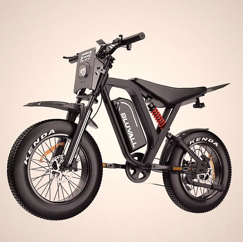 DEEPOWER R700 E-Bike Tretunterstützung 1300W 25km/h 20" hydraulische Bremsen