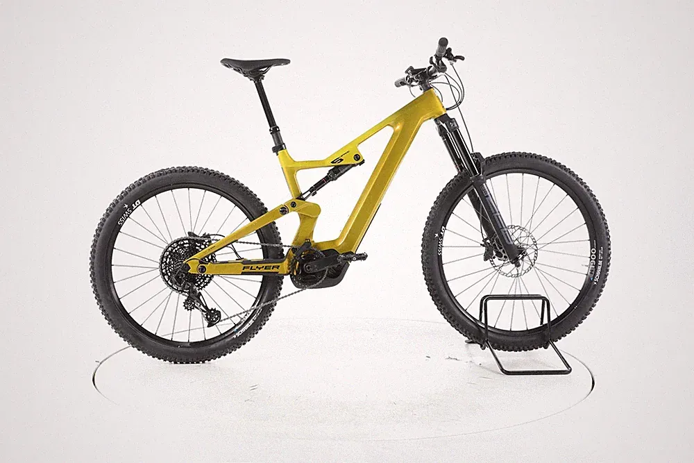 FLYER Uproc6 6.50 E-Bike Fully Top Elektrofahrrad Bosch Akku 625Wh Fahrrad yello
