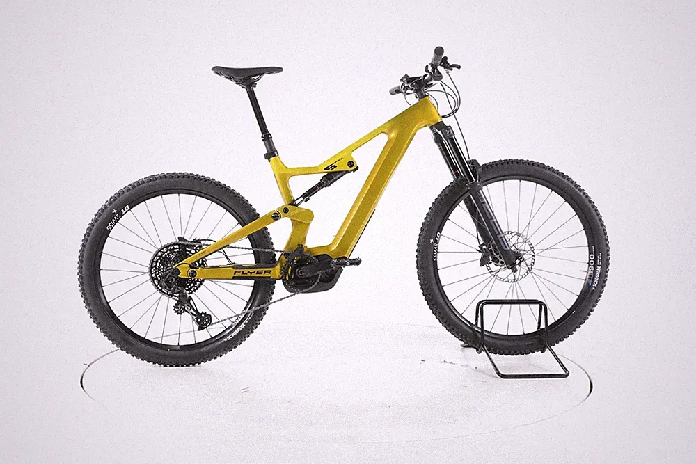 FLYER Uproc6 6.50 E-Bike Fully Top Elektrofahrrad Bosch Akku 625Wh Fahrrad yello