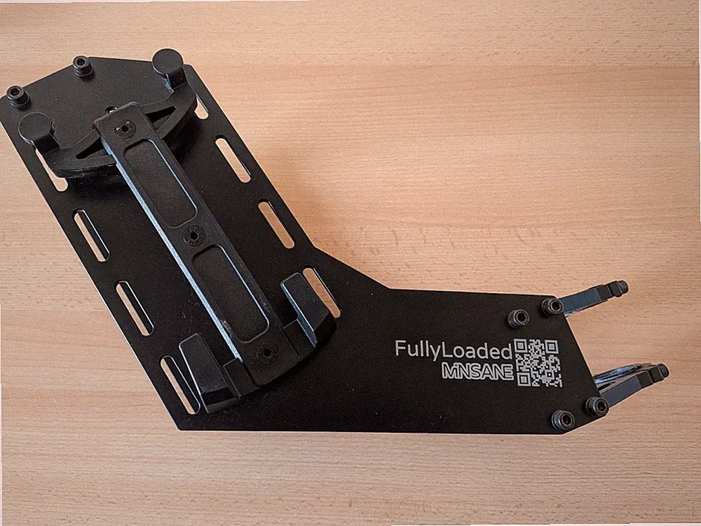 Gepäckträger mit Taschen für Fully-E-Bike usw.