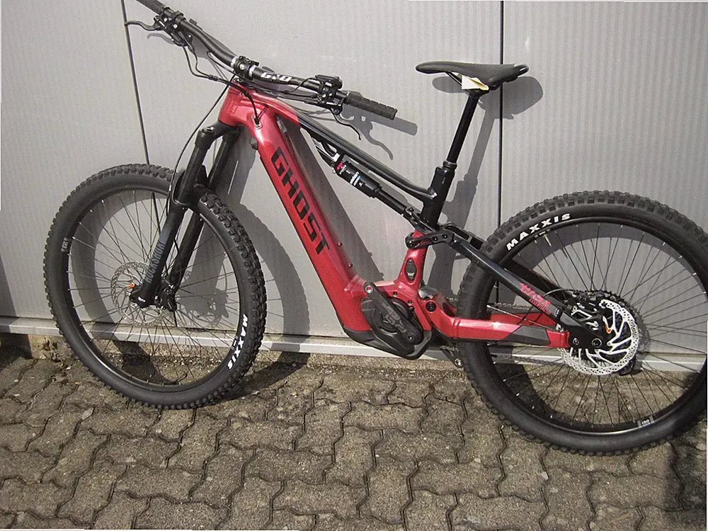 Ghost E-ASX 160 Essential E-MTB Fully, 29/27,5", R=43cm, 625Wh Bosch CX, rostrot
