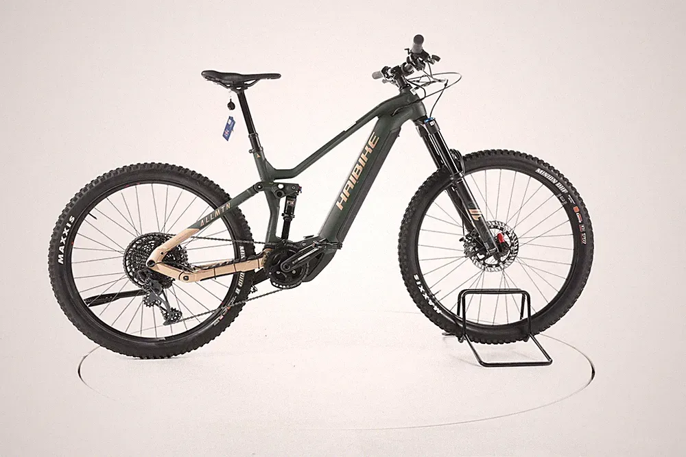 Haibike AllMtn 7 E-Bike Fully Top Elektrofahrrad Yamaha Akku 720Wh Fahrrad green