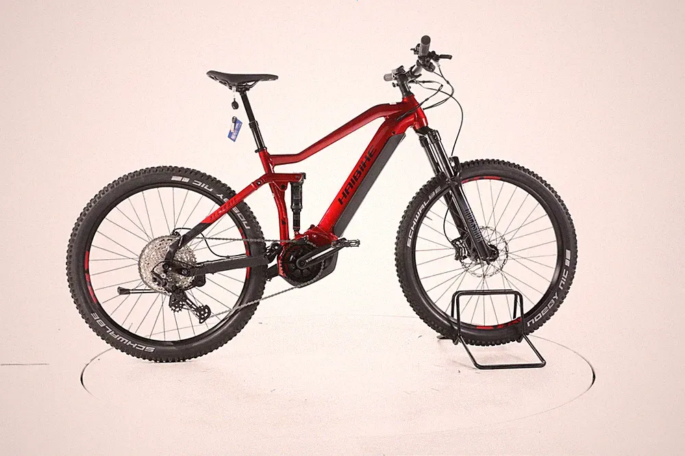 Haibike AllTrail 5 E-Bike Fully Top Elektrofahrrad Yamaha Akku 630Wh Fahrrad red