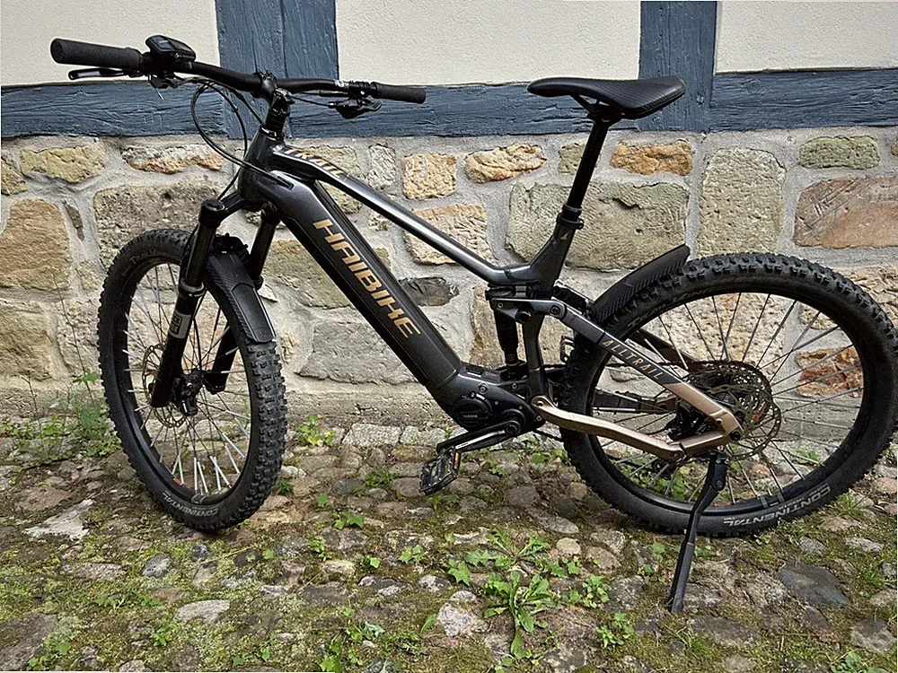 Haibike AllTrail 5 Gr. L - Fully titan/karamell Yamaha 12G Rockshox 720Wh 27,5"