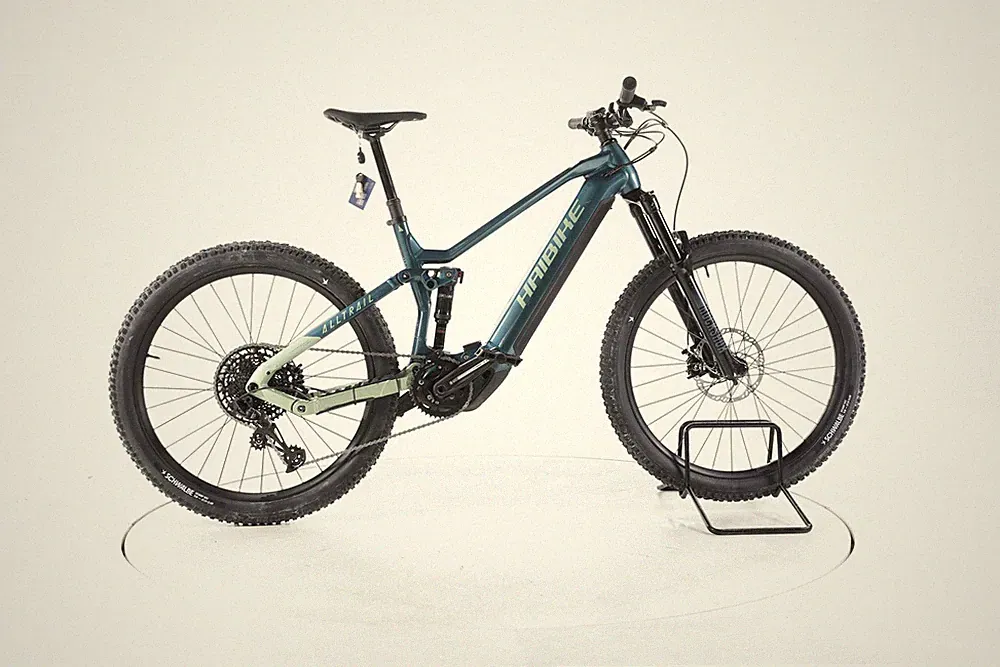 Haibike AllTrail 9 E-Bike Fully Top Elektrofahrrad Yamaha Akku 720Wh Fahrrad blu