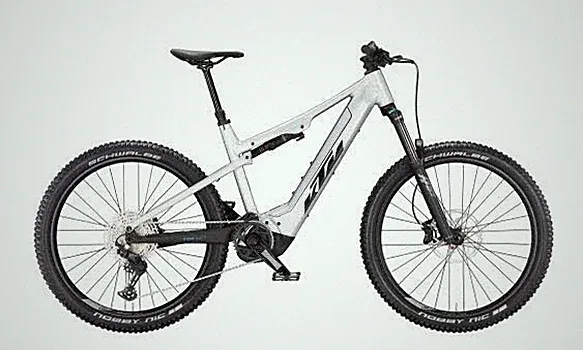 KTM MACINA LYCAN 772 E-Bike MTB Fully starlight silver (bl