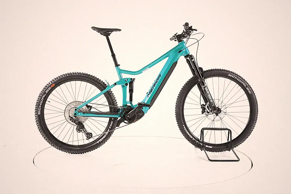 Merida eONE-Forty 500 EP2 E-Bike Fully Top Elektrofahrrad Shimano Akku 630Wh blu