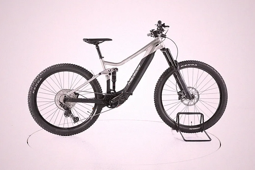Merida eONE-SIXTY 500 EP2 E-Bike Fully Top Elektrofahrrad Shimano Akku 630Wh gra
