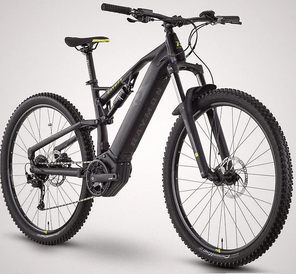 Pedelec 29" Raymon FullRay 130E 4.0 Yamaha 500Wh 60Nm MTB Fully E-Bike M46cm Neu