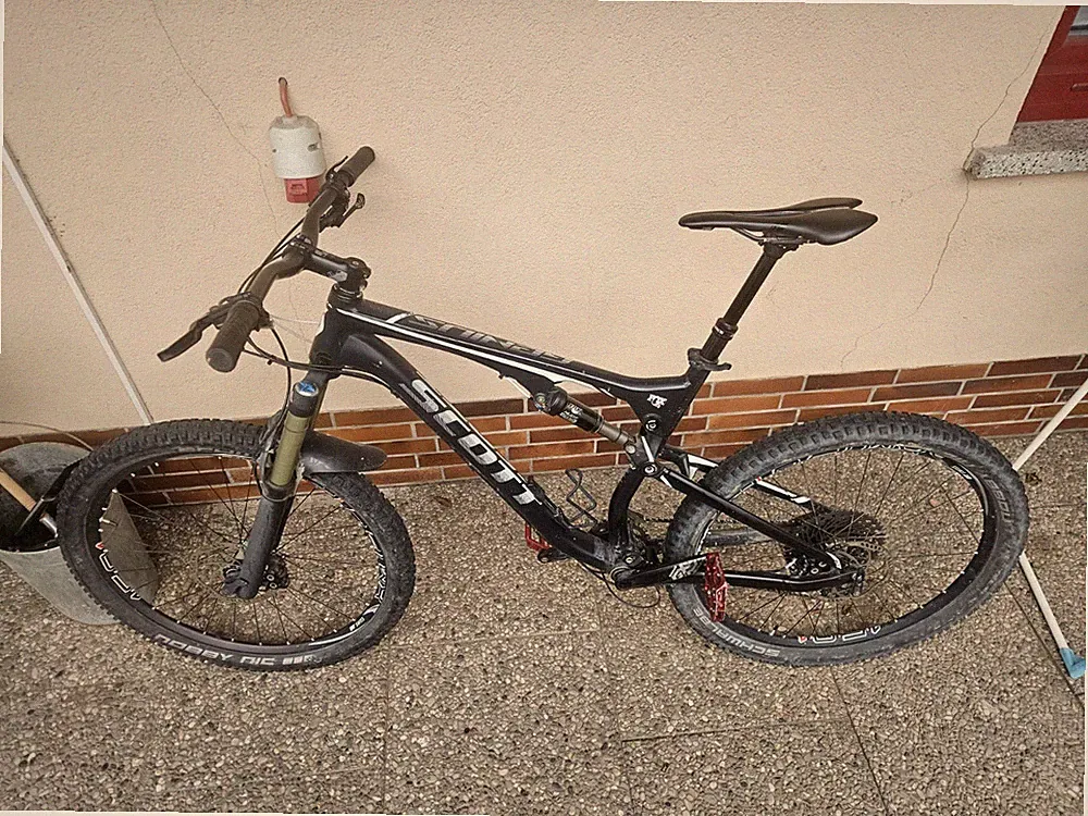 Keine Federung Mountainbike
